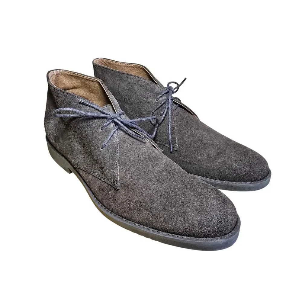 Banana Republic Suede Chukka Boot, Dark Brown US Size 11 Excellent Condition